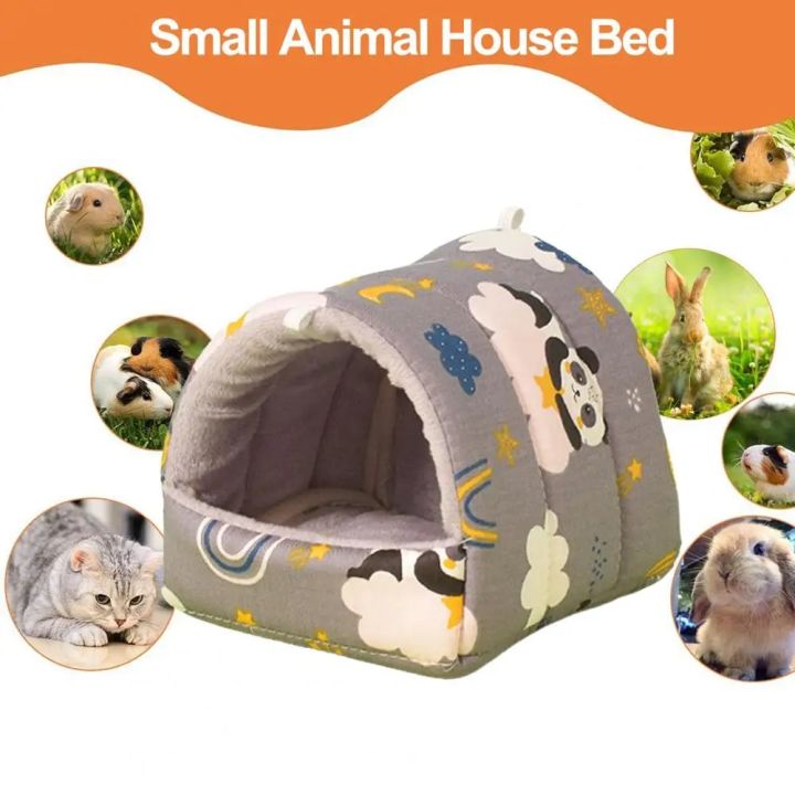 Small%20Pet%20Nest%20Semi-enclosed%20Guinea%20Pig%20House%20Bed%20Hamsters%20Hedgehogs%20Resting%20House%20Thick%20Fabric%20Pet%20Nest%20Autumn%20Winter%20Supplies%20-%20Image%204