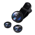 【happy one】Phone Lens 0.67x Wide Angle Zoom Fish Eye 10x Macro Lenses Camera With Clip Lens On The Phone For Smartphone. 