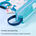 Pencil Case Wallet School Stationery Pouch Large Pencil Case Cute Pencil Case High-capacity Pencil Bag. 