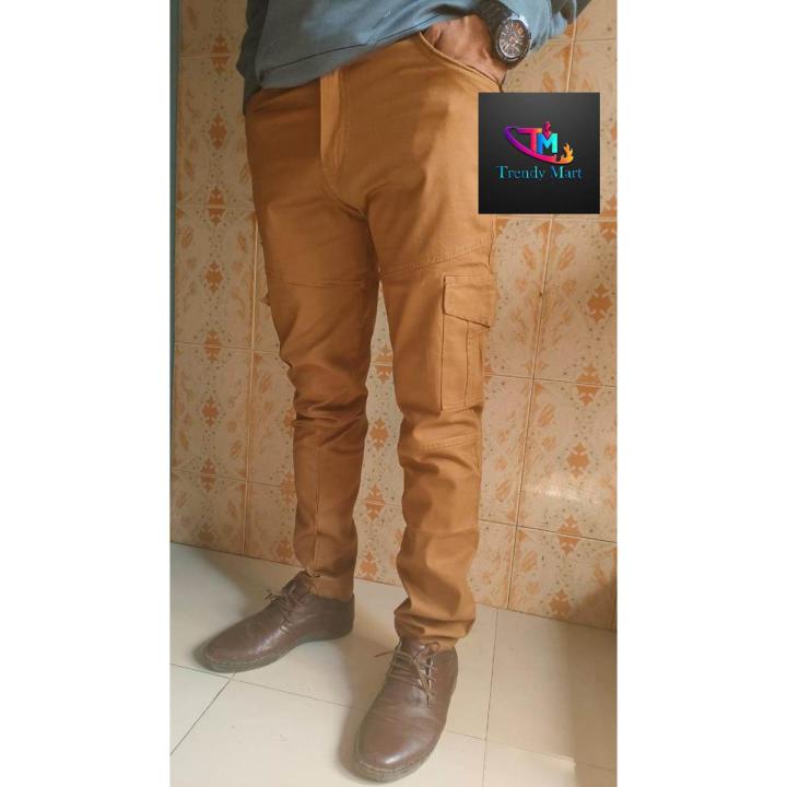 Understated -Craftsmanship and Trendy -Men's 6 Pocket Exclusive Cargo Mobile Pant- Progressively Better Remarkable - Disclose Styles & Luxe