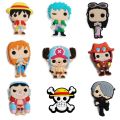 Hot Toys 9-25pcs Japanese Anime One Piece Croc Charms PVC Cartoon Shoe Charms accessories Decoration Buckles Fit Croc JIBZ Charm. 