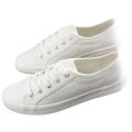 Unisex White Canvas Shoes Casual Summer Vulcanized Shoes Lace-up Students Cloth Shoe Women's Flats Sneakers Women Board Shoes House Foocus. 