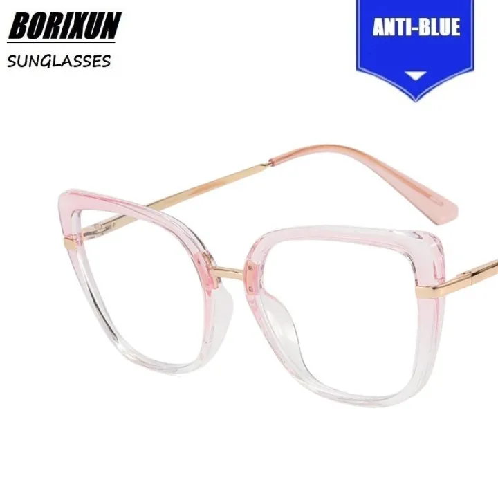Anti%20Blue%20Light%20Blocking%20Women's%20Cateye%20Glasses%20Frame%20Fashion%20TR90%20Radiation%20Protection%20Eyeglasses%20Transparent%20Eyewear%202023%20-%20Image%202
