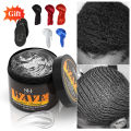 Anti-Hair Loss Pomade Hair Styling Nourishing Wax For Curly Black man Strong Hold 360 Waves Layered Style Edge Control Hair Gel. 