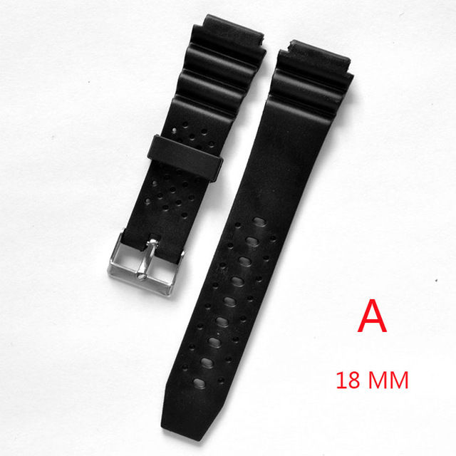 Watch Band Replacement Strap For Casio F-91W 18mm Black Resoptimumin Plastic Wrist Watchstrap with Pins Metal Buckle F91 F91W
