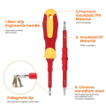 26-Piece 1000V Professional Electrical Screw Driver Set Tools Accessory Part for Man with Case.