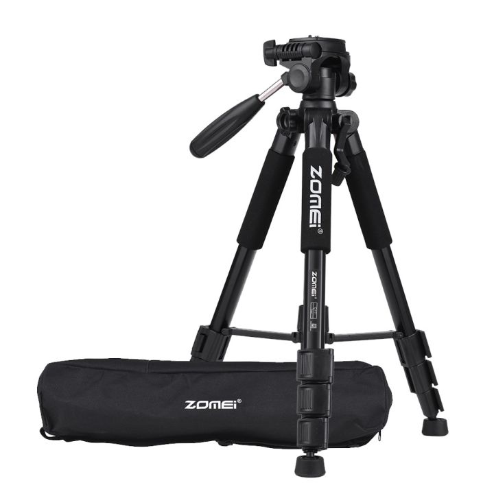 ZOMEI%20Q111%20142cm/56"%20Lightweight%20Portable%20Aluminum%20Alloy%20Camera%20Travel%20Tripod-1#%20-%20Image%205