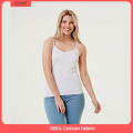 2 Pieces 2 Color Loxicave Slim fit Tank Top Cotton Stretch Basic Adjustable Undershirt SMBD01.