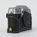 Palm Print PU Leather Camera Half Body Case for Fujifilm XT30 Fuji X-T30 XT30II XT20 XT10 Battery Opening Bottom Cover. 