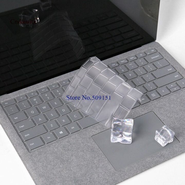 (New) for Microsoft Surface 1 2 3 Pro 3 4 5 Surface laptop book clear TPU laptop keyboard protector cover skin 10.8 12.3 12 13 13.3