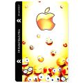 3D Apple Logo Back Cover Sticker. 