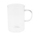 500Ml Travel Heat-Resistant Glass Tea Infuser Mug with Lid Coffee Cup. 