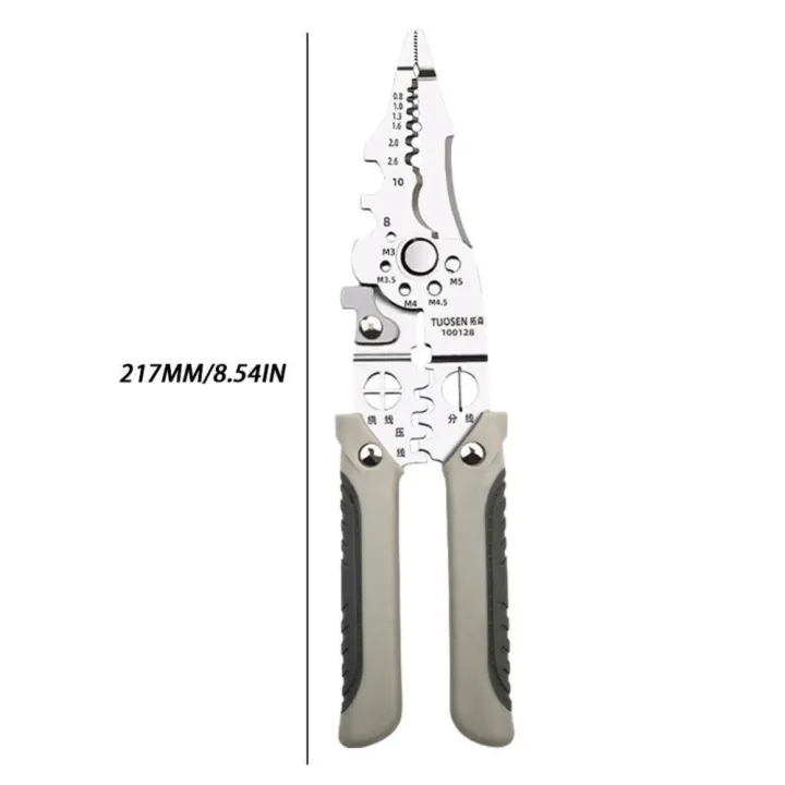 New%202024%20Wire%20Stripper%20Industrial%20Grade%20Multifunctional%20Crimper%20Cable%20Cutter%20Stainless%20steel%20Electric%20Tool%20Pliers%20-%20Image%202