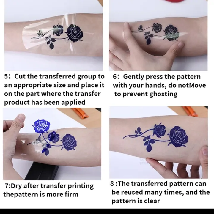 50PCS%20Transparent%20Tattoo%20Thermal%20Stencil%20Film%20Transfer%20Paper%20for%20Carbon%20Thermal%20Stencil%20Machine%20Tracing%20Printer%20Tattoo%20Supplies%20-%20Image%206