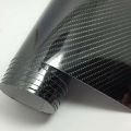 7D Glossy Sticker Carbon Fiber Style PCV Car Interior/Exterior Sticker - 8"/60". 