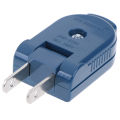 US American Plug 2 Pin Adjustable Male Power Plug Female Socket Outlet Adaptor.