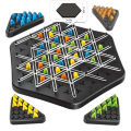 Chain Triangle Chess Splendor Duel Board Game Strategy Game for Kids and Adults Fun Family Game Logic Chess Track Tables Game.