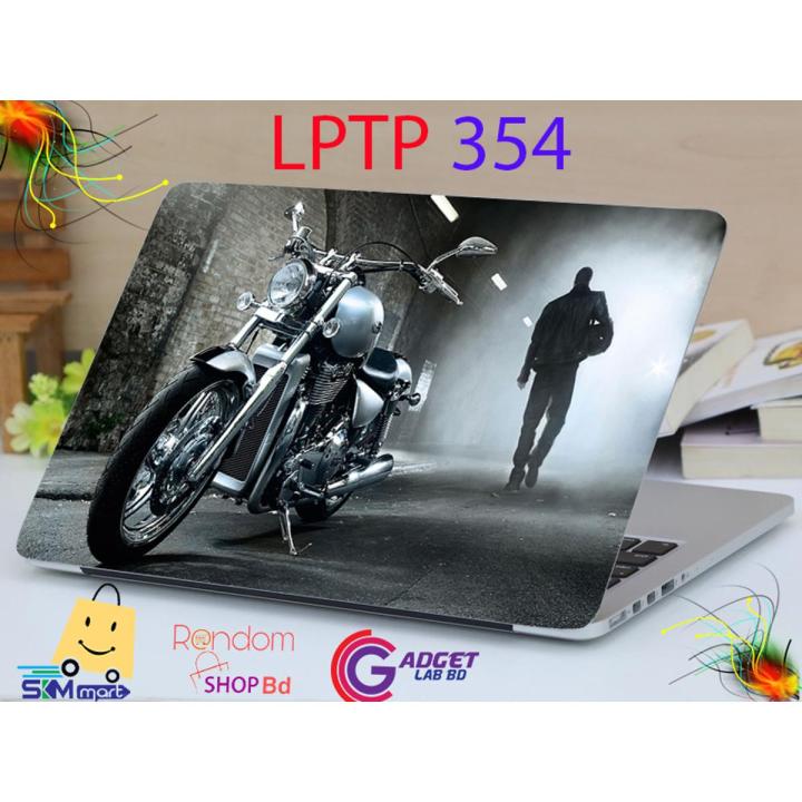 Motorcycle Laptop Sticker - Laptop Sticker
