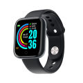 Y68 1.3 in Smart Watch  Bluetooth Sport SmartWatch Support for iOS Android Device Fitness Tracker Heart Rate Monitor Built-in 150mAh Battery USB Charging-Black. 