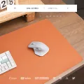 Solid color leather anti-slip mouse pad oversized study desk mat printable pattern logo seam writing pad wholesale. 