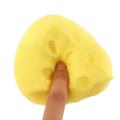 Simulation Cheese Squeezing Toys Creative Decompression Toy Vent Ball Artifact Stress Relief Fidget Toys For Kids Children X1S7. 