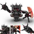 Happy MOC Skibidi Toilet All Action Figures Model Building Block Titan TV Cameraman Speakerman Bricks Toy For Kid Birthday Gifts.