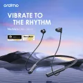 oraimo Necklace Lite (OEB-311) Call Vibration Wireless Earphones light gold/ sage green/ Black. 