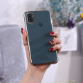 For OPPO A53 Case Silicone Soft Back Covers Electroplated Avocado Green Glitter Full Protector For s OPPO A53 Back Cover. 