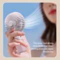 trending products 2024 new arrivals mini portable fans rechargeable cute ac fan.