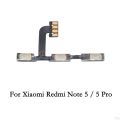 Power On Off Volume Side Button Key Flex Cable Replacement Parts For Xiaomi Redmi Note  5 / 5 Pro. 