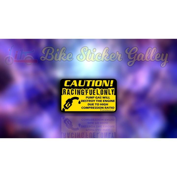 Bike Sticker -  Racing Fuel Only ( Waterproof & Premium quality)/Bike_Sticker_Gallery