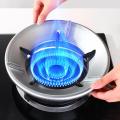 Wind Shield Bracket Gathers Windproof Cooker Gas Stove Cover Aluminum Iron Gas Stove Energy Saving Cover For LPG Cooker Kitchen. 