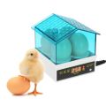 4-Eggs Household Mini Intelligent Automatic Egg Incubator Temperature Control Hatcher for Hatching Chicken Duck Bird Quail Poultry AC220V.