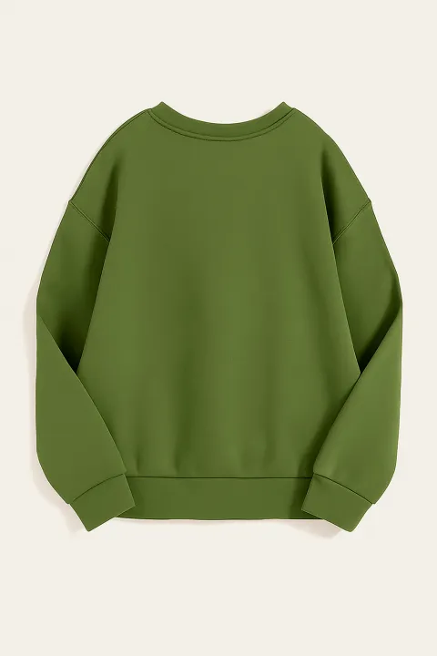 LOOKS%20LIKE%20TODAY%20Pretty%20Good%20printed%20Sweatshirt%20%20Olive%20Green%20Style%20Winter%20Wear%20300%20GSM%20Fully%20Cotton%20Fabrics%20Suitable%20for%20Men%20Women%20Girls%20Ladies%20sweatshirts%20by%20Tajkiya%20Fashion%20-%20Image%202