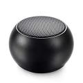 Round Shape Clear Sound Quality Heavy Bass Wireless Speaker Metal Body Portable Mini Bluetooth Speaker - Speaker - Portable Table. 
