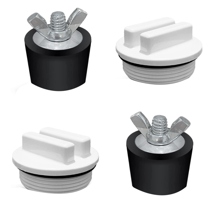 2 Pcs 2Inch Pool Winterizing Plugs Rubber Expansion Plugs with 2 Pcs 1 ...