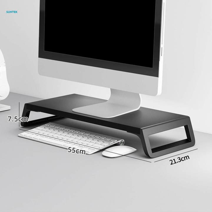 Monitor Stand Desk Portable Easy to Install Office Supplies Desk Shelf Riser
