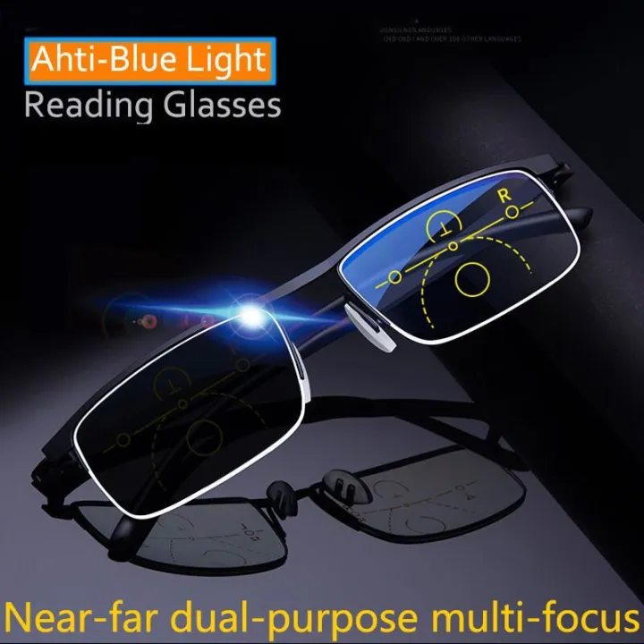 Intelligent%20Multifocal%20progressive%20reading%20glasses%20for%20men%20women%20near%20and%20dual-use%20Anti-Blue%20Light%20automatic%20adjustment%20Eyewear%20-%20Image%203
