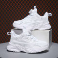 Children Casual Shoes Kids Sneakers for Boys and Girls Solid White Shoes Mesh Breathable Running Sports Tenis Chunky Sneakers.