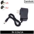 DC 9V 250mA Power Adapter DC 9V 500mA 300mA 600mA 1A Charger Cable Plug 850ma. 