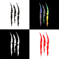 【DATA FROG Global MALL】Car stickers 40CM*12CM Monster Scratch Claw Funny Carbon fiber sticker on auto creative decal.