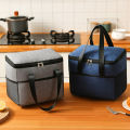 Waterproof Thermal Insulated Cooler Bag Outdoor Insulation Large Capacity Ice-Pack Reusable Picnic Cooler Box Lunch Bag.