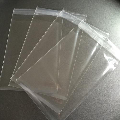 (16" x 20") 50 pcs crystal cellophane poly bag for packaging material with adhesive