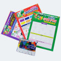 Kids Magic Writing Drawing and Reading with 3 piece Book and 12 piece Water Painting Color Pen Children Educational Fun Toy for learner Baby. 