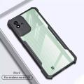 Realme Narzo 50i Shockproof TPU Bumper Clear Acrylic Mobile Phone Case For Narzo 50i Back Cover.