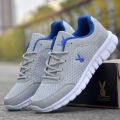 Men's Spring and Autumn Waterproof Sports Men's Shoes Casual Summer Breathable Mesh Shoes Running Shoes Lightweight Travel Shoes plus Size Board Shoes. 