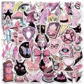10/30/50pcs Cute Gothic Witch Magic Cartoon Stickers Decals Laptop Suitcase Phone Motorcycle Funny Decoration Sticker Kids Toys.