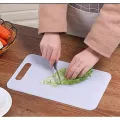 Plastic Chopping Board vegetable chopper Fruit Cutter Board for Kitchen Cutting.