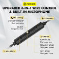 Popcorn Original Headphone Upgraded Earphone Cable HIFI 2Pin Connector Use For POCORN X8 PRO X9 PRO TRN MT1 KZ ZSN PRO X EDX PRO QKZ AK6 Pro. 