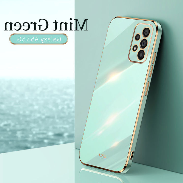 Samsung%20Galaxy%20A53%205G%20Luxury%206D%20Plating%20Soft%20Casing%20Silicone%20Square%20Frame%20Phone%20Case%20-%20Image%203